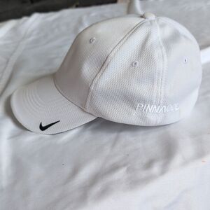 Nike White Pinnacol Swoosh Baseball Cap